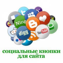 Кнопки социальных сетей для ICMS 2